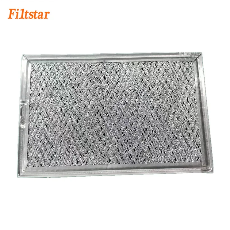Hot Sale Kitchen Cooker Hood Replacement Botna 5 7/8 X 13 3/8 X 3/32 Microwave Grease Filter For Lg Frigidaire Maytag