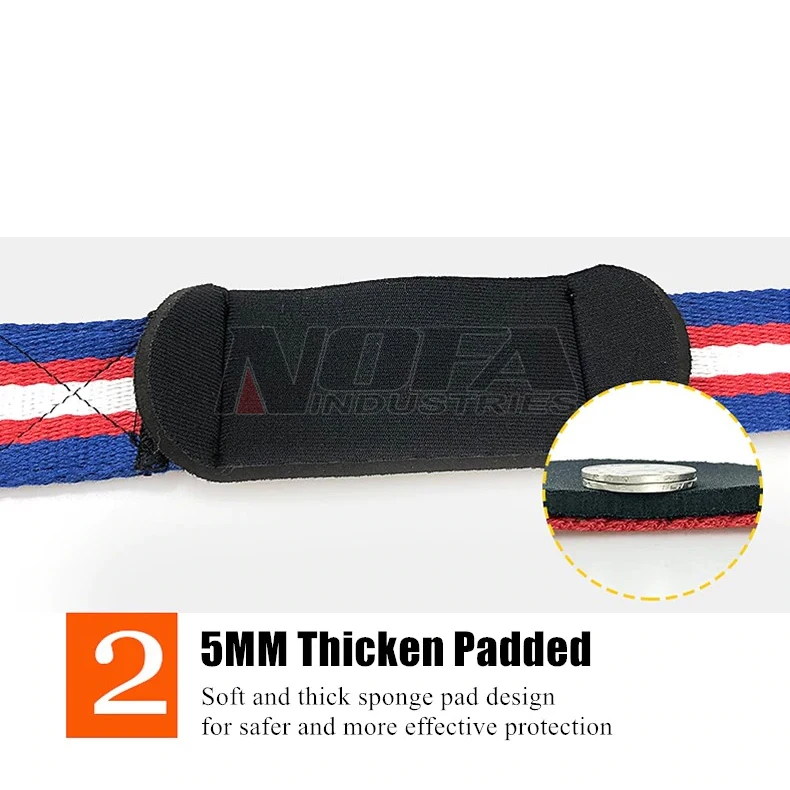 Deadlift Bodybuilding Weightlifting Barbell Workout Wrist Support Belt Lifting Straps Gym with Thicken Padded for Grip Cross fit