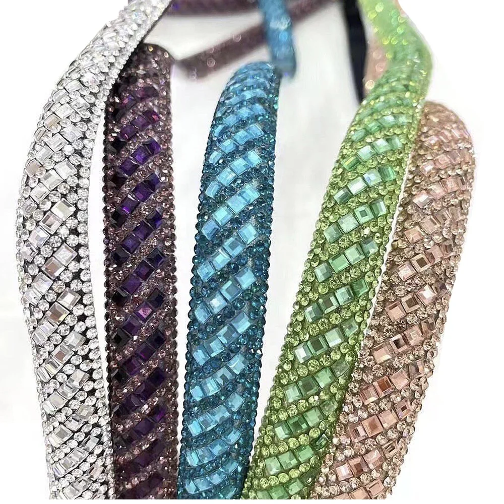 S560 Rhinestone rope crystal rhinestone shoe cord rhinestone strips shoes decoration crystal rope