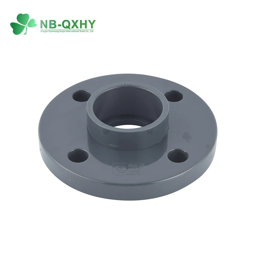 Superior quality DIN Standard PN10 Grey UPVC Pipe Fitting Plumbing Fitting with rubber