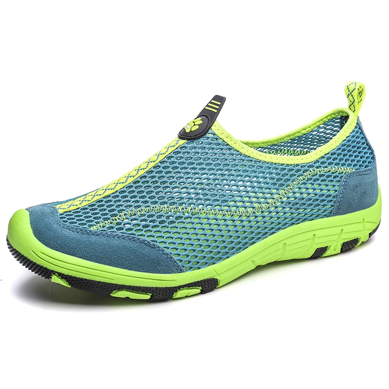 
2020 Summer Outdoor Men Shoes Casual Mesh Breathable Men Sneakers Light Weight Comfortable Water Shoes Men Summer 