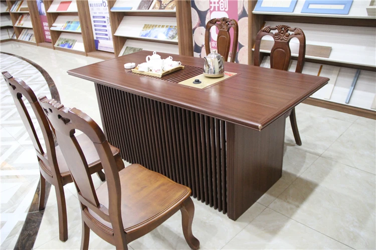High Quality Hotel Modern Dining Table And Chairs Aluminum Furniture Dining Set