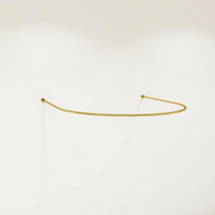 Custom Metal Display Rack Simple U Shaped Fitting Room Wall Mounted Dressing Rooms Display Rack