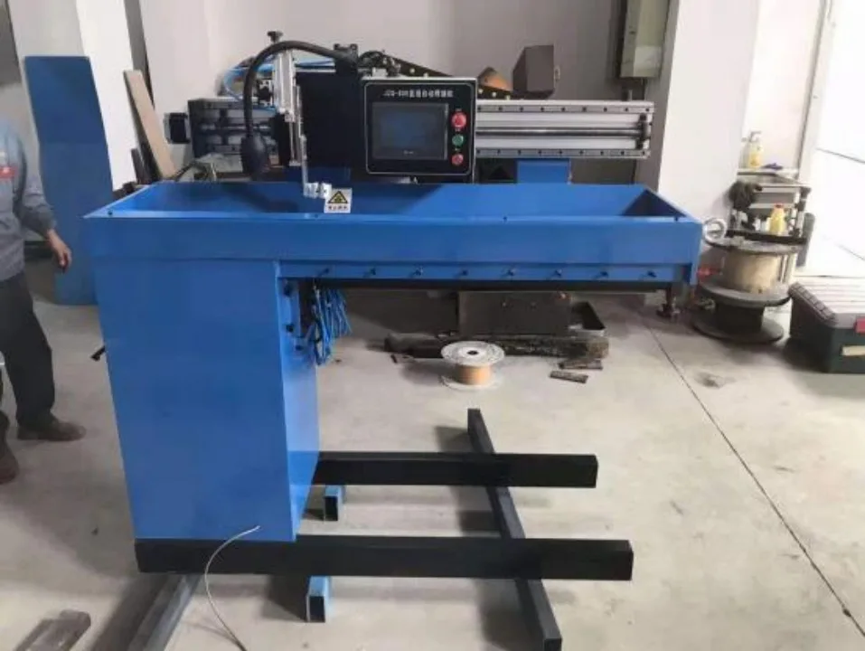 Automatic Car Motorcycle Rim Straight Seam Welding Machine