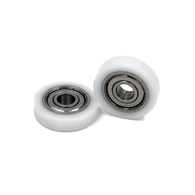 BS60828-7 Plastic Sliding Door Roller Bearings 608ZZ 8x28x7mm POM POK PU Roller Wheel For Small Home Appliances Cordless Wacuums