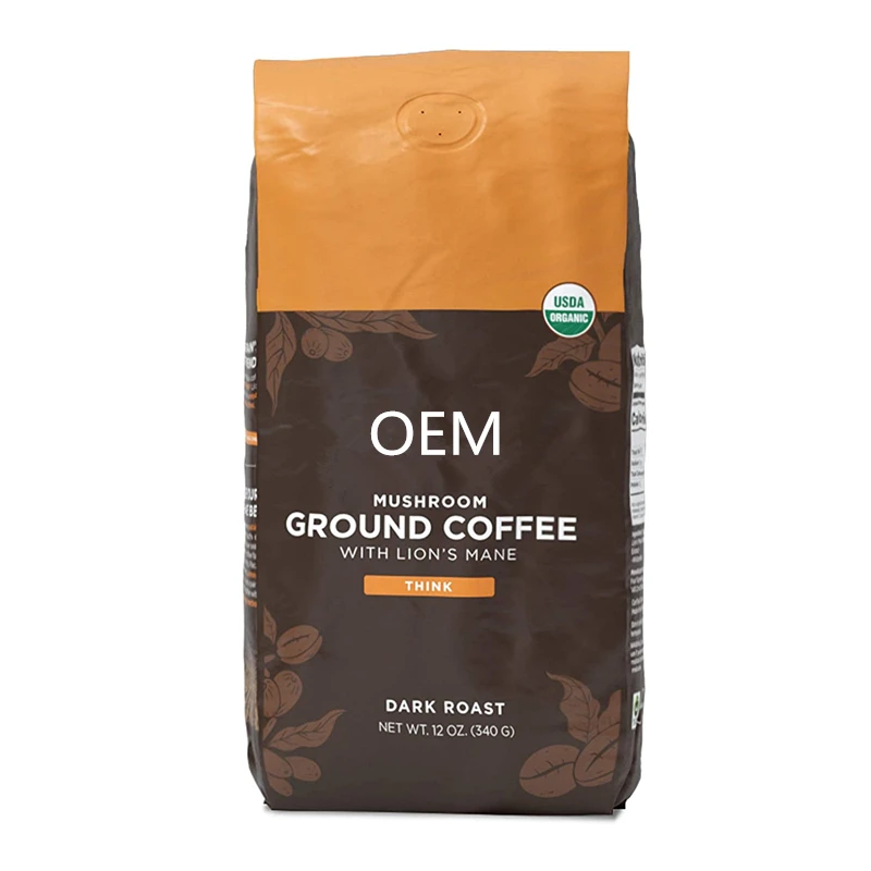 
Грибовый кофе, Органический кофе с львиной гривой, чагой и грибовым порошком, фокус и иммунная поддержка 