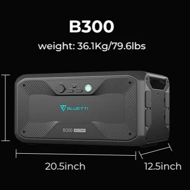 Bluetti резервная батарея литиевая энергия Lifepo4 солнечная для AC200MAX AC300