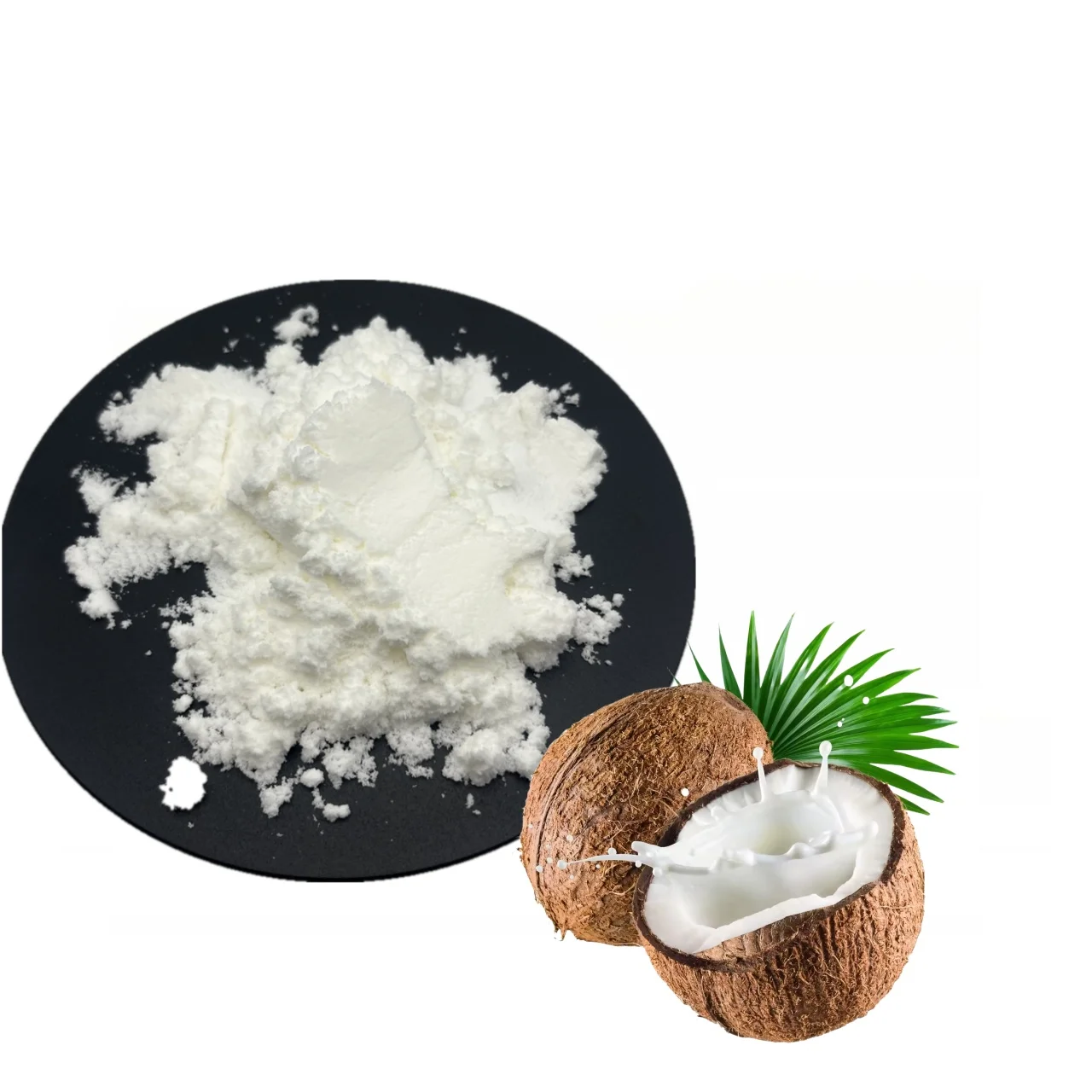 Food Grade Coconut milk Powder Medium Chain Triglycerides Organic C8 C10 70% MCT Powder