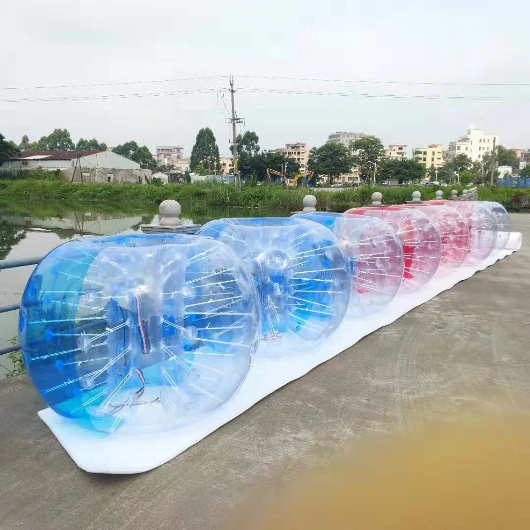 High quality PVC /TPU  factory price bumper ball  bumper bubble soccer balls for kids and adults soccer ball
