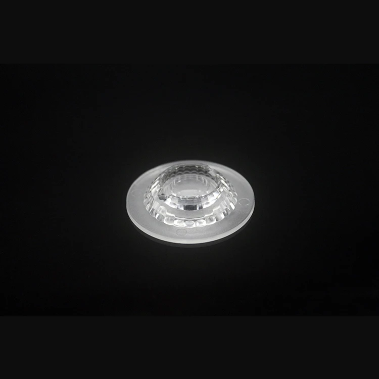 Manufacturer 35mm PMMA PC Plastic Optical LED Lens Indoor Retail Led Lenses Down Light  Track light lens LES 6-9mm TIR LED Lens