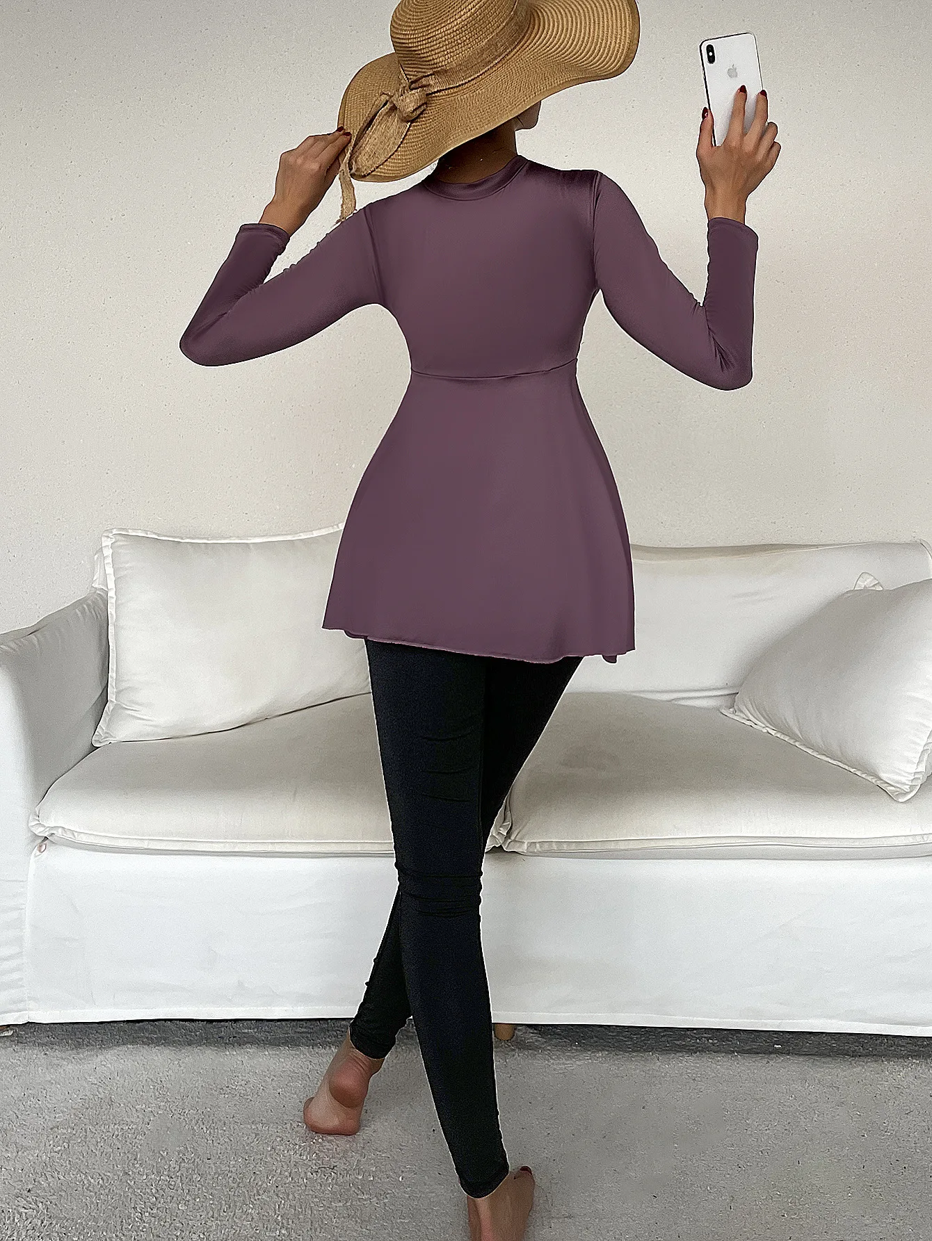 Plus Size Burkinis Islamic Swimwear Women Girls Muslim Swimwear Full Cover Modest Islamic Swimming Suits Muslim Swimwear