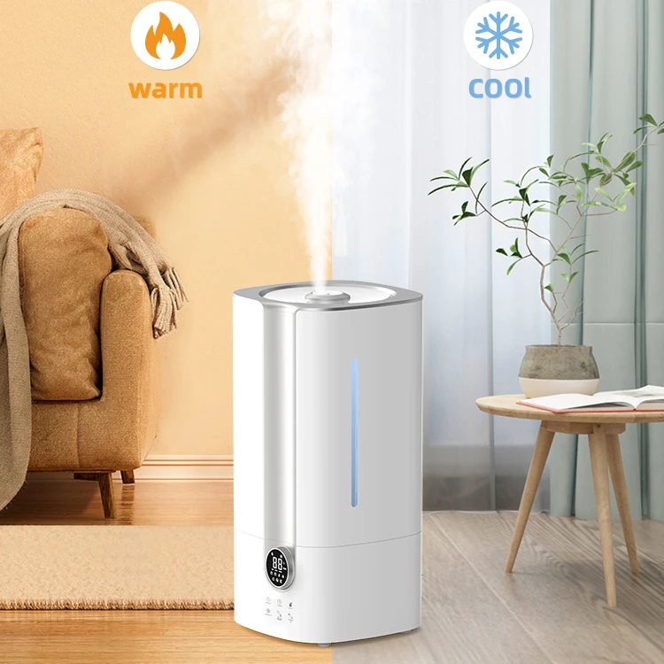10L Warm and  Cool Mist Hot ultrasonic Steam humidifier for Portable  Home Travel Smart Humidifier