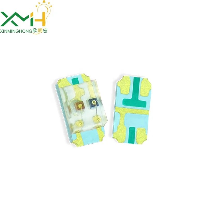 1608 Multicolour Led RGB Surface Mounted 0603 Red Green Blue Tri-color Led Chip