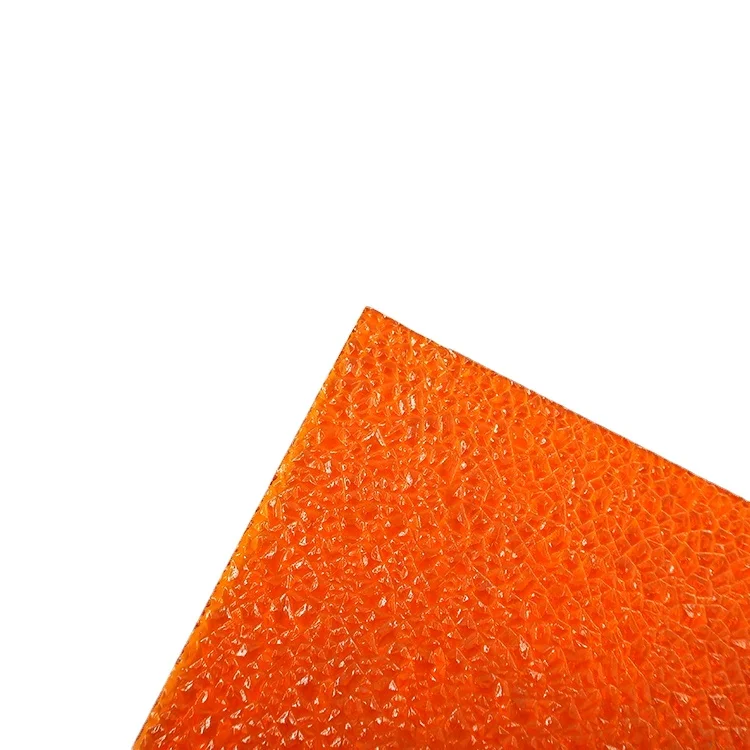 6MM 8MM PC Embossed Types of Polycarbonate Sheet