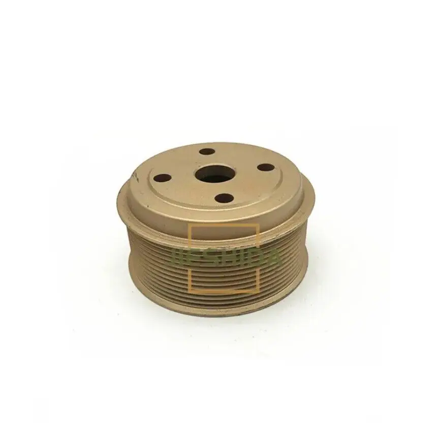 For Caterpillar Cat E320B E320C Water Pump Pulley S6K Engine with Intercooled Excavator Accessories Digger Digging