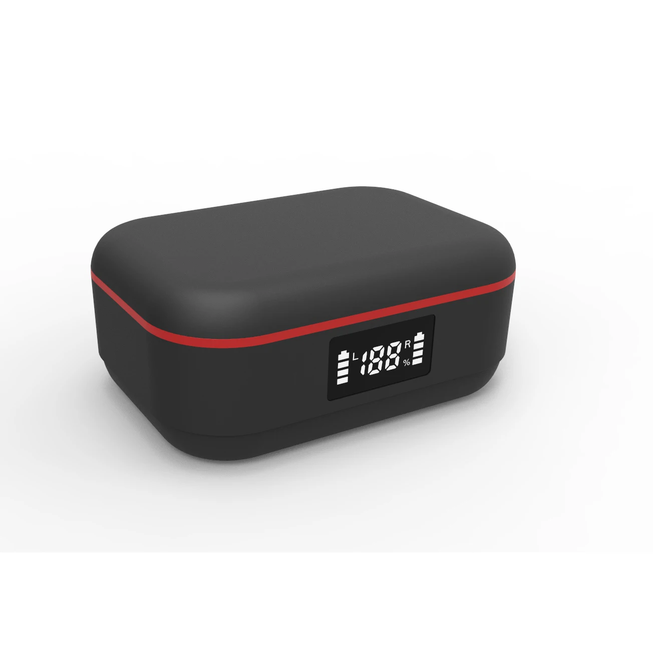 TWS Wireless Sports Earphones IPX7 Waterproof Bluetooth Headphones High Volume 2600mAh Charging Box