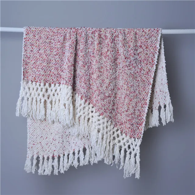 China Factory Wholesale Super Soft Plain Polyester Homeware Red Fleece Blanket