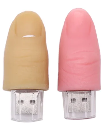 Burfun Finger Model USB Flash Drive 128 Gb Memory Stick Cool Flash Drives Usb Memory 64gb Pendrive 32gb 8gb 4gb Flash Drive