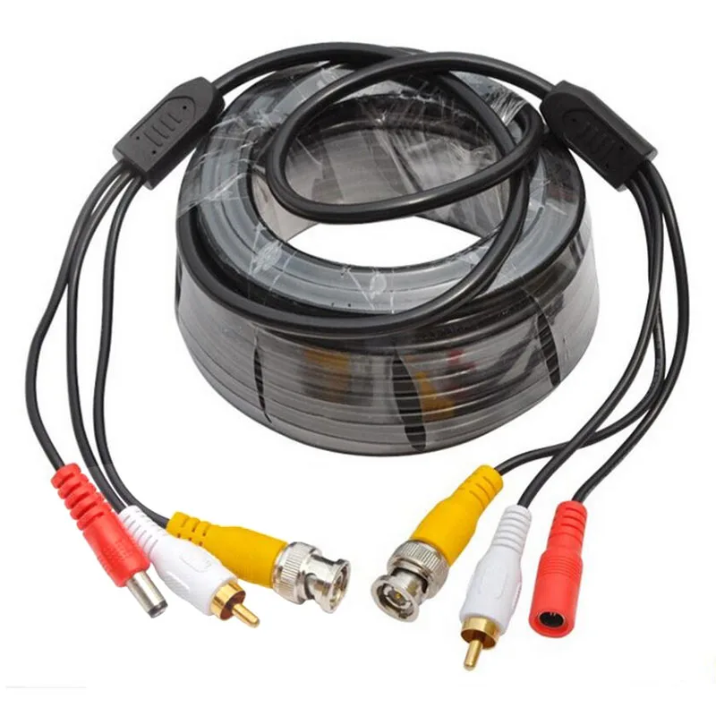 High voltage HD BNC Video DC Power Supply Extension cctv Cable