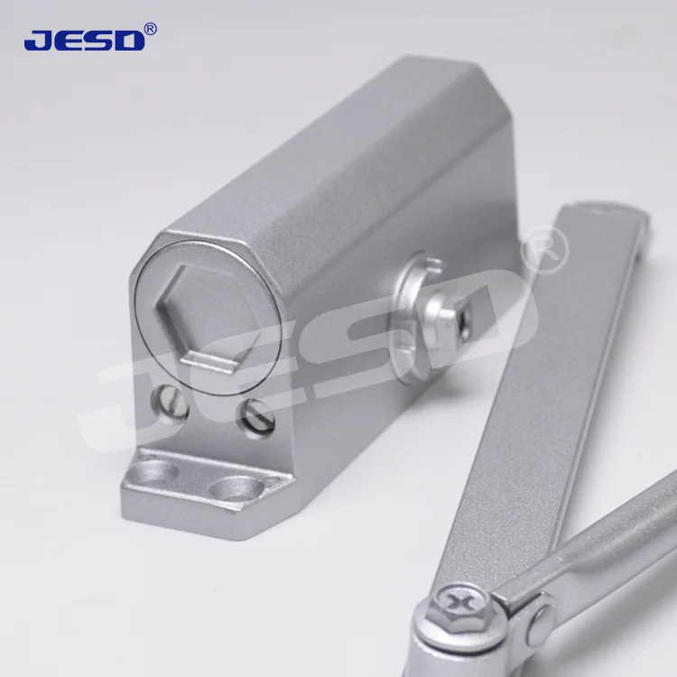 Customized  Door Closer  aluminum  Closer Automatic hydraulic  Closing Door Opener max  45KG Heavy Duty Door closer