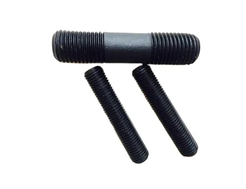 Double Head Bolts  custom various sizes carbon steel  Black oxide Grade4.8/8.8 /10.9   GB  galvanize