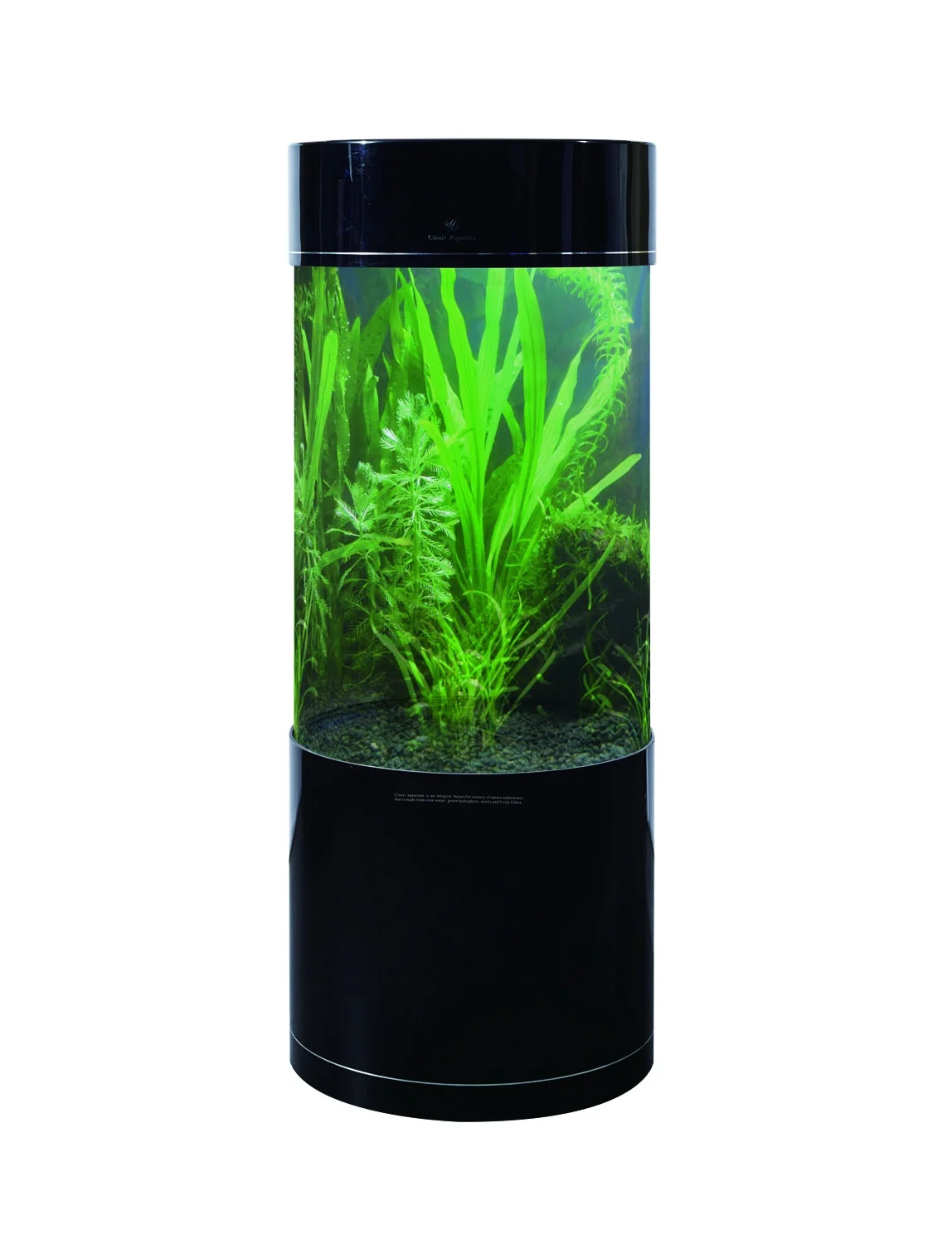 Cleair Aquatics Acrylic Aquarium Fish Tank  48/60/80 Cylinder LS-Y Series