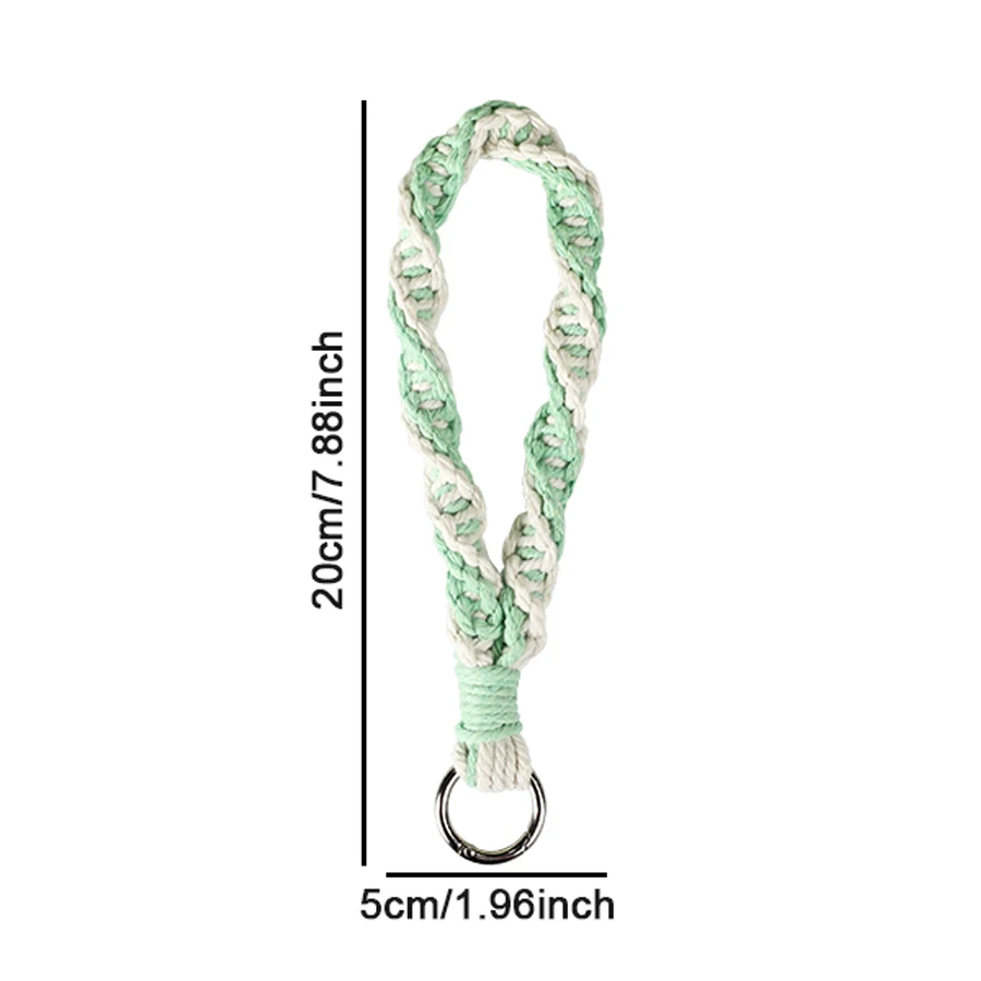 Handmade DIY Keychains Macrame Kit With Tutorial For Beginner Boho Chain Custom Lanyard Factory Price Manufacturer Supplier