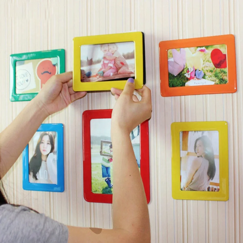 Gift Promotional Fridge Magnet Photo Frame With Lowest Price