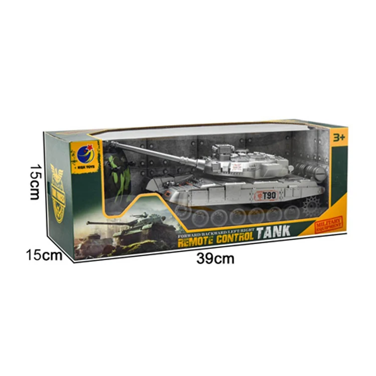 Good Price 1:24 Scale 5CH Remote Control Tank RC Tank Toy With Light and Sound