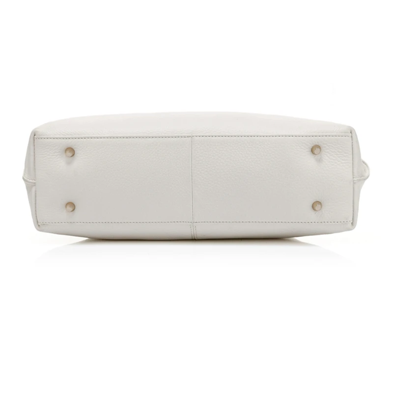 Wholesales Factory Direct Designer Genuine Leather Lock Design Tote Bag Handbag for Women