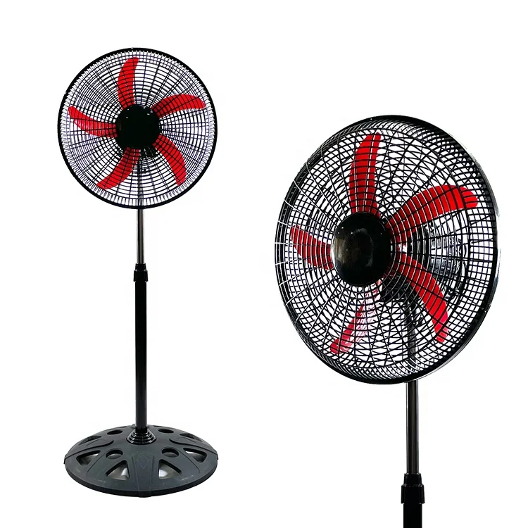 18 Inch Ventilador Oscillating Industrial Commercial Ventilateur High Powerful Standing Pedestal Fan