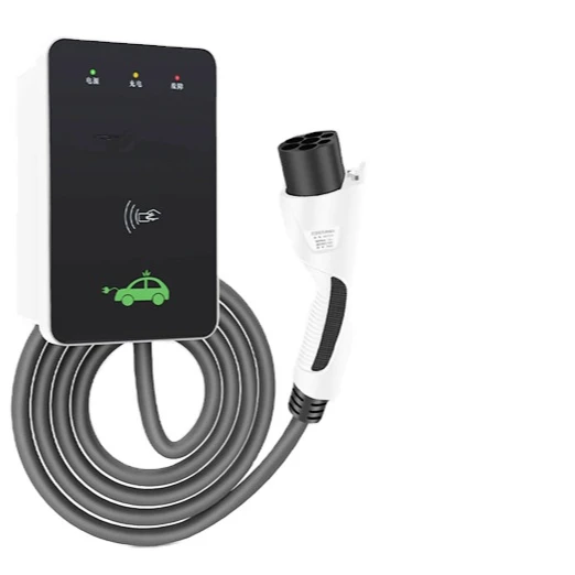 EV зарядное устройство с разъемом EV, зарядная станция 32A AC EV Wallbox с разъемом типа 1 и кабелем 5 м, европейский стандарт iec62196