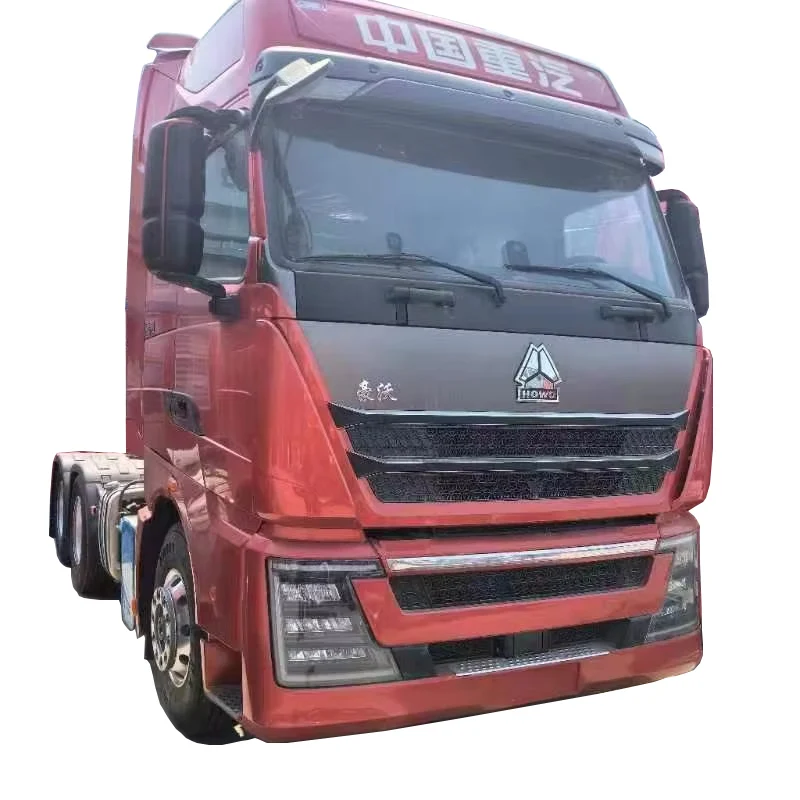 Howo Tractor Truck Used Heavy Duty Sinotruk 540hp Euro6 10wheel Trailer Head