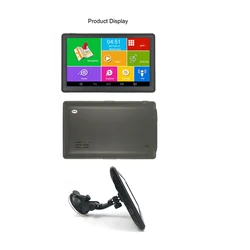 7inch Android GPS navigator Wifi Hd 800*480p high brightness touch screen truck vehicle GPS Free Europe USA Maps Gps navigator
