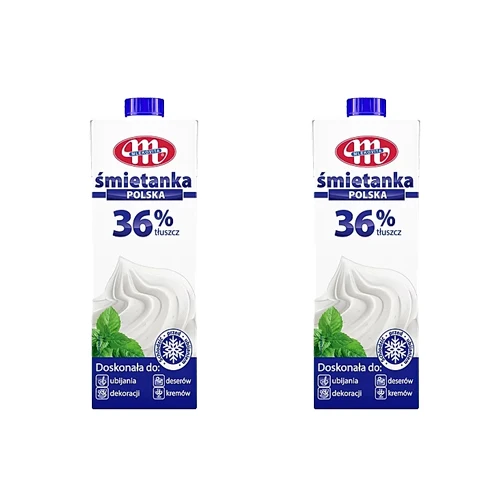 Горячая Распродажа! UHT / LONGLIFE Whipping Cream 36% FAT 0
