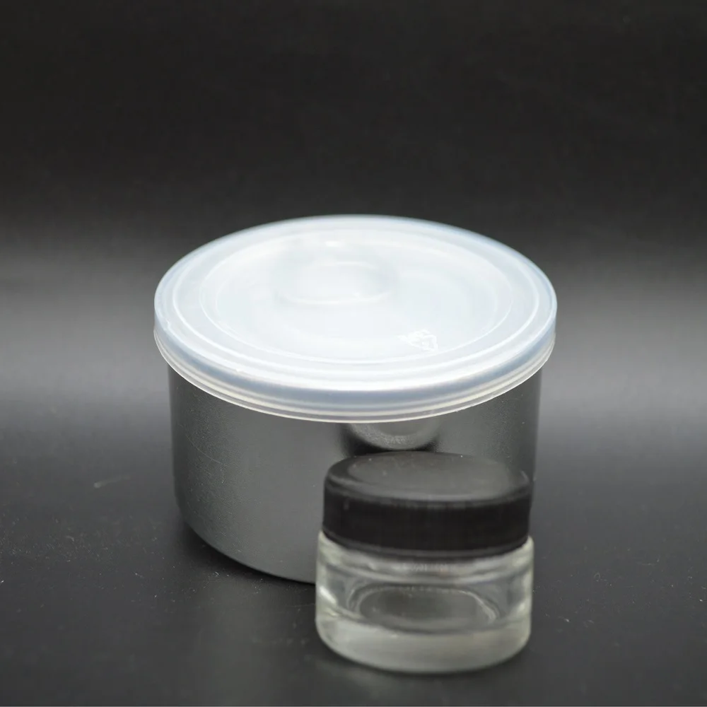 
Round 100ml Newest High Quality 3.5g Empty Weed Herb Tin Can Cans Packaging 