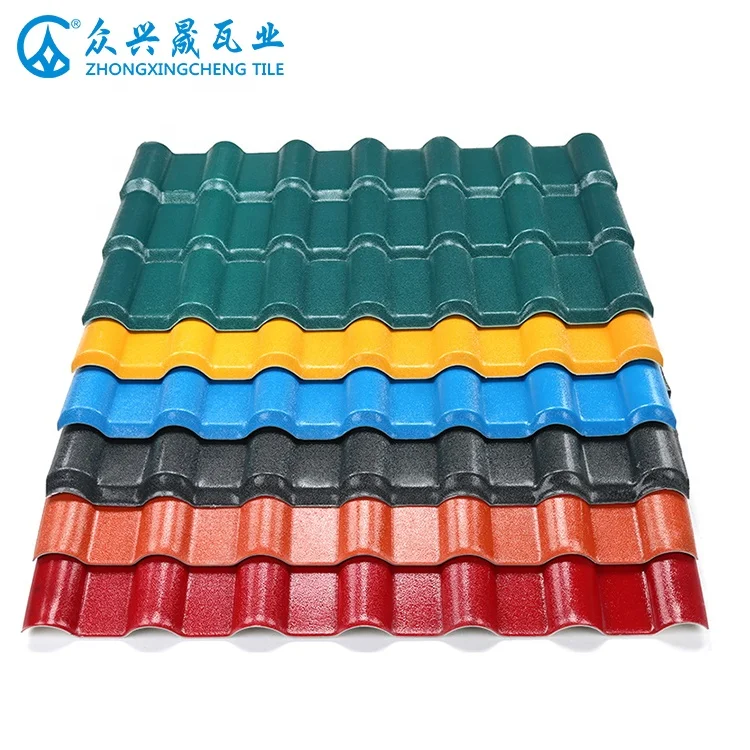 3mm Thick Plastic Sheet ASA Dachziegel Anti Static Plastic Tile Sheet Cheap Heat Insulation Material Cool Roof Tile