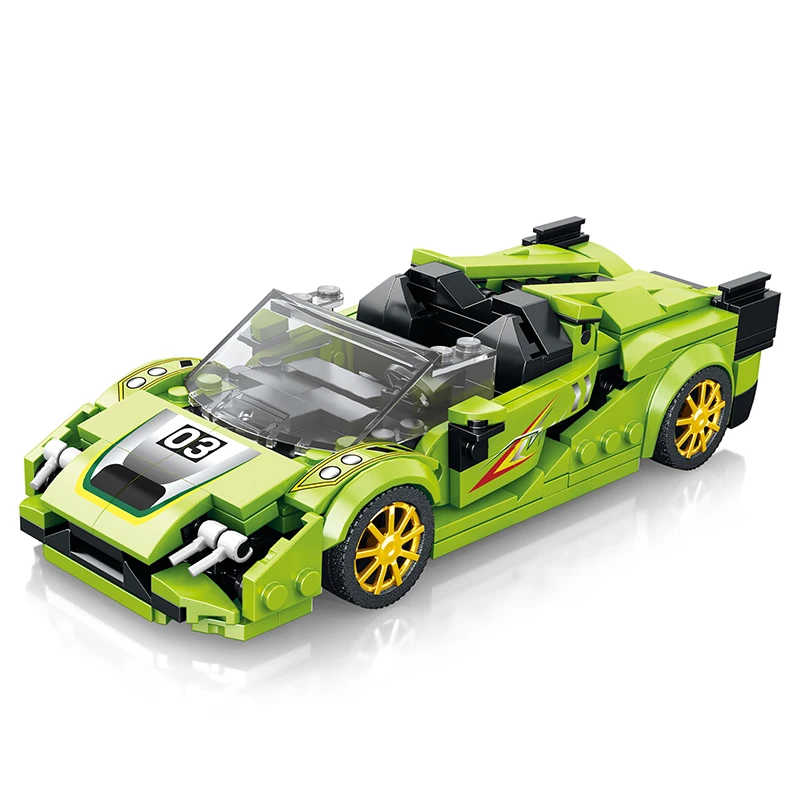 Fkp-37 Sports Car Model Building Bricks Kits Technic Machinery Collection Famous Supercar Model Blocks Sets For Adult