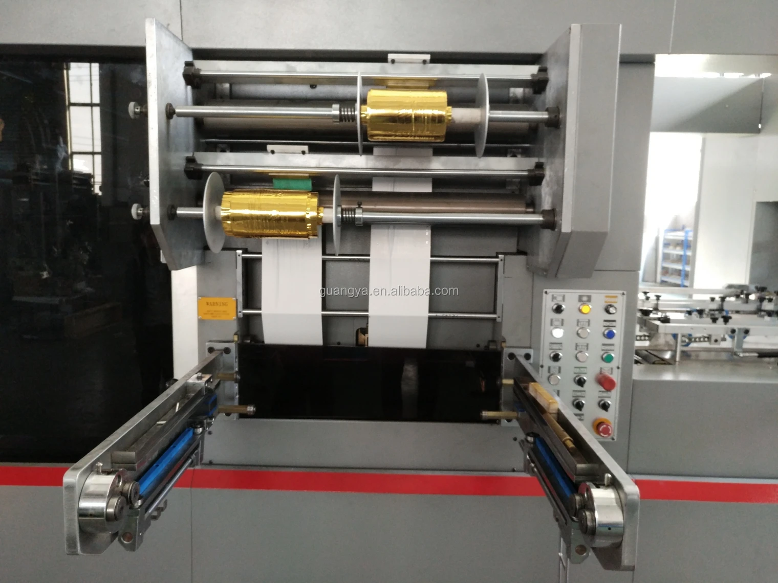 
LK80MT Flat Bed Carton Box Die Cut Foil Hot Stamping Printing Machine 