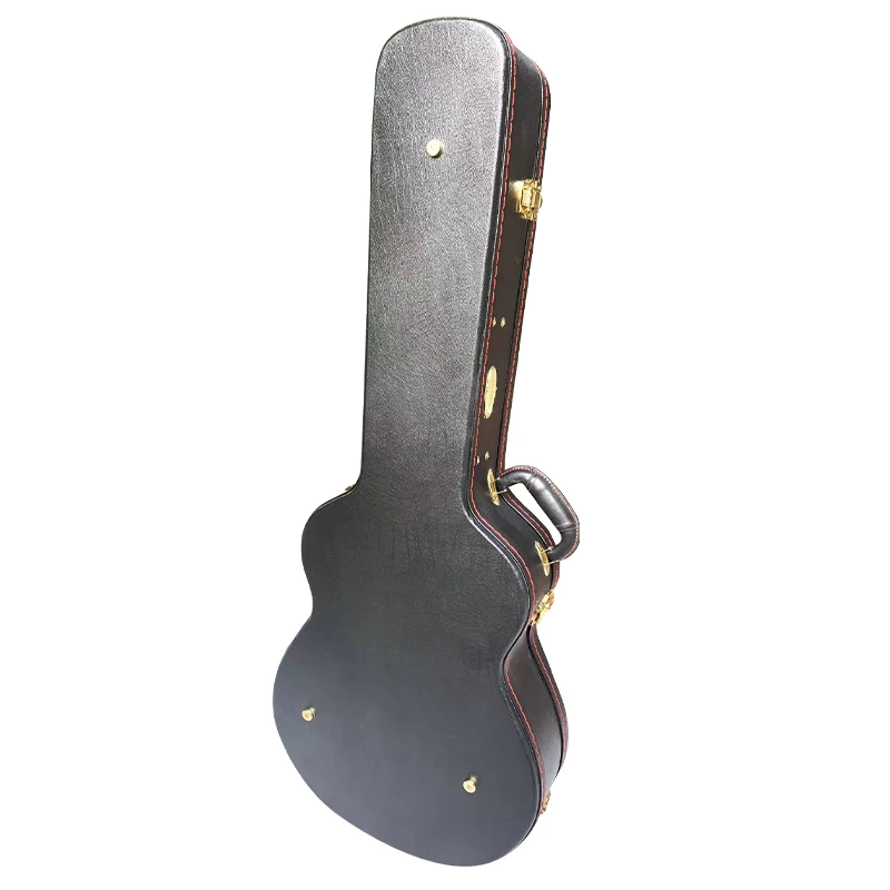 Wholesale customized waterproof and shockproof Jumbo guitar wooden case professional instrument box acoustic guitar hard case