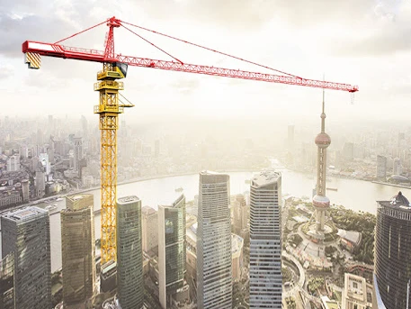 8 Ton Tower Crane SYT80 With High Operating Efficiency For Sale