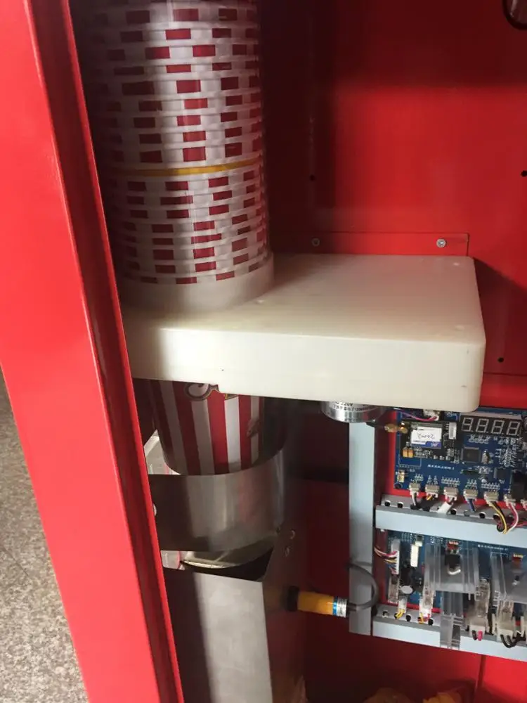 Новейший профессиональный автоматический торговый автомат для попкорна