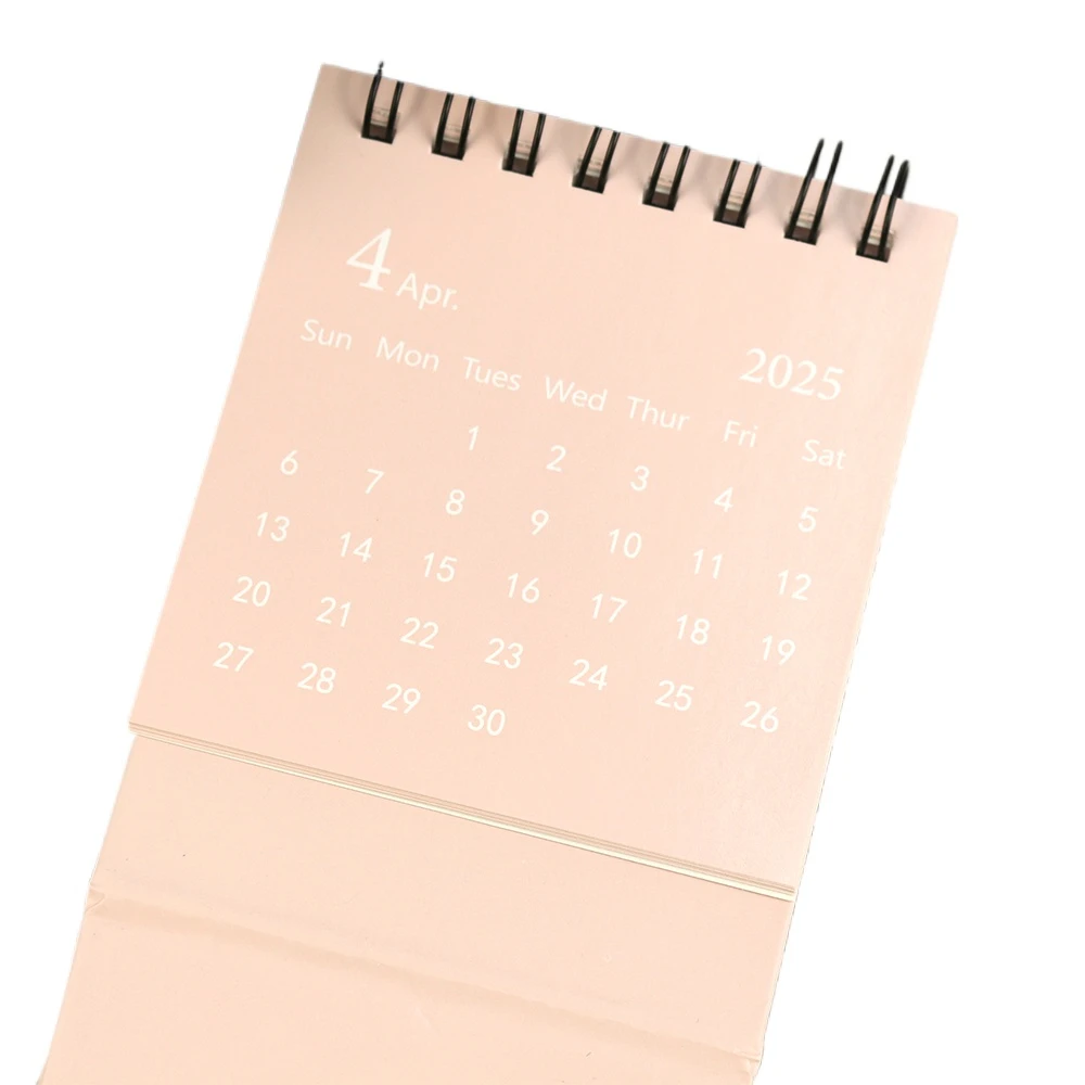 Wholesale Full Color Custom Design Calendar 2025 New Yearly Monthly Desk Wall Calendar Printing Logo Style Calendar
