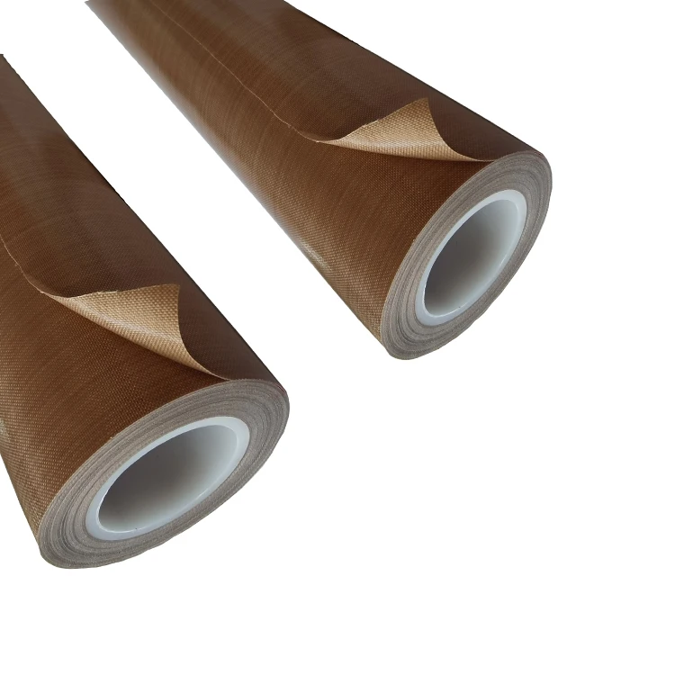 High Temperature PTFE Fabric Tape  Tefloning Tape For Vacuum Sealer Machine