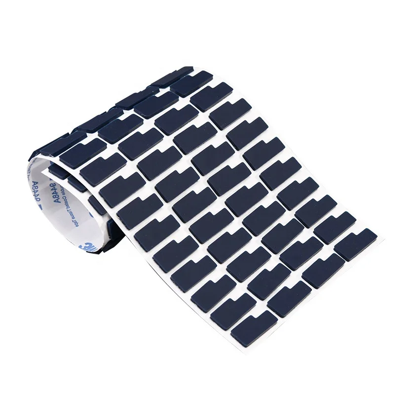 Custom Die Cut  3M Adhesive Rubber Feet Double Sided Adhesive Silicone Washer Seal Gasket