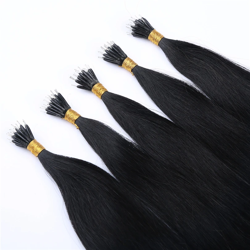 Wholesale Nano Extension Virgin Nano Hair Full Cuticle Hair Extension
