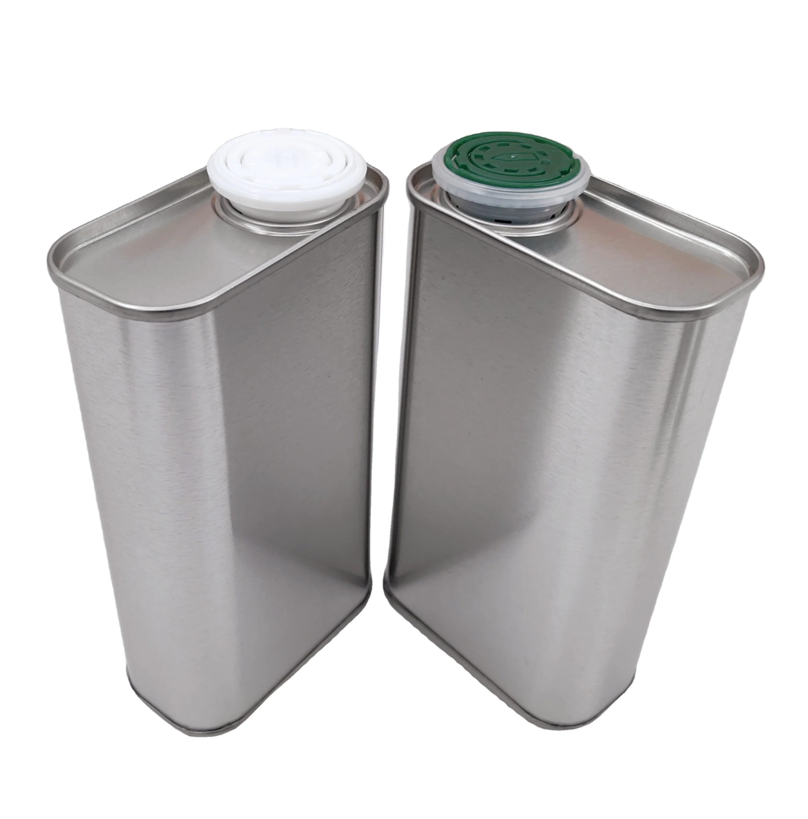 Custom Size Square Empty Tin Cans For Cooking Oil 250ml 500ml 1L 2.5L 3L 4L 5L Edible Oil Metal Container