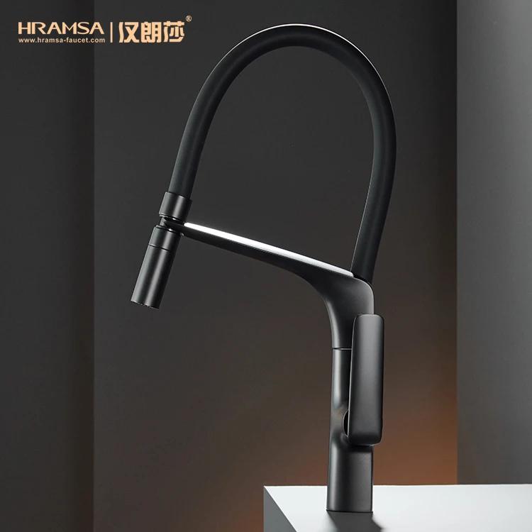 Bar Sink Faucet, Pull Out Kitchen Faucet, Single Handle High Arch Kitchen Faucet