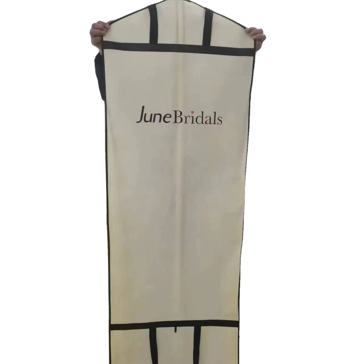 QUEENS GOWN  Factory supply bridal CUSTOM Logo weddingdress garment bags variety colour label garment bags custom made available