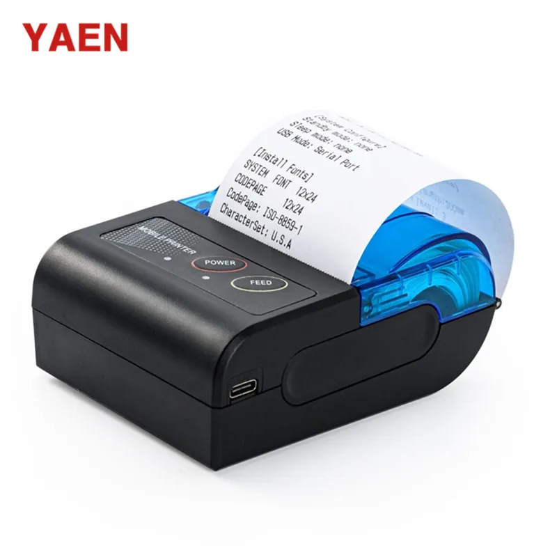 Popular wireless blue tooth portable bill thermal printer for Windows,iOS,Android